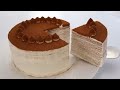 Best Tiramisu Crepe Cake❗ Creamy and Melt in your mouth! Easy to make