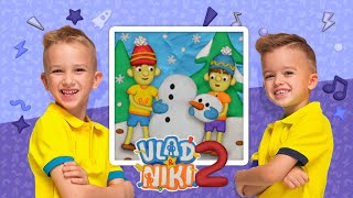 Vlad and Niki 12 Locks 2 LEVEL 13 Walkthrough - Help Them Make the Best Snowman! | RUD Present Games