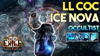 [3.19] CoC Ice Nova Build | Occultist | Lake of Kalandra | Path of Exile 3.19