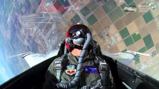 Graham Rahal Rides with the Thunderbirds