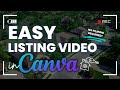 Making a Real Estate Listing Video in Canva | HOW TO