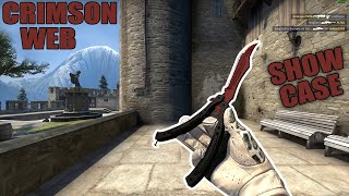 Butterfly Crimson Web (CSGO Knife Showcase)