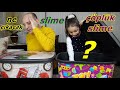 Kutudan Ne Çıkacak Slime Challenge Çöplük Slime | Eğlenceli Çocuk Videosu