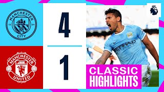 DERBY DAY WIN! | Man City 4-1 Man United | Classic Highlights