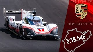 5:19.546! CONGRATULATIONS PORSCHE!