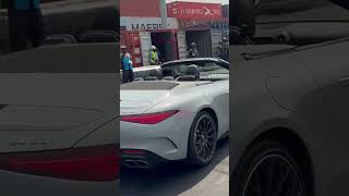 2024 Mercedes Benz SL63 AMG In Ghana 😳😱 #automobile