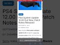 ps4 update 12.00 new features u0026 ps5 system update 10.00 new changes