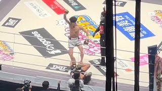 吉成名高 超RIZIN 入場～KO勝利までノーカット