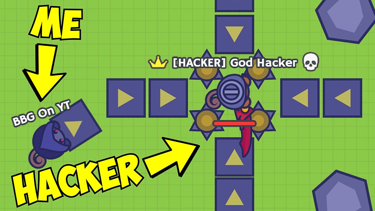 Evil Moomoo Io Trolling Hacker Killing Boost Spike Trapёяши Youtube