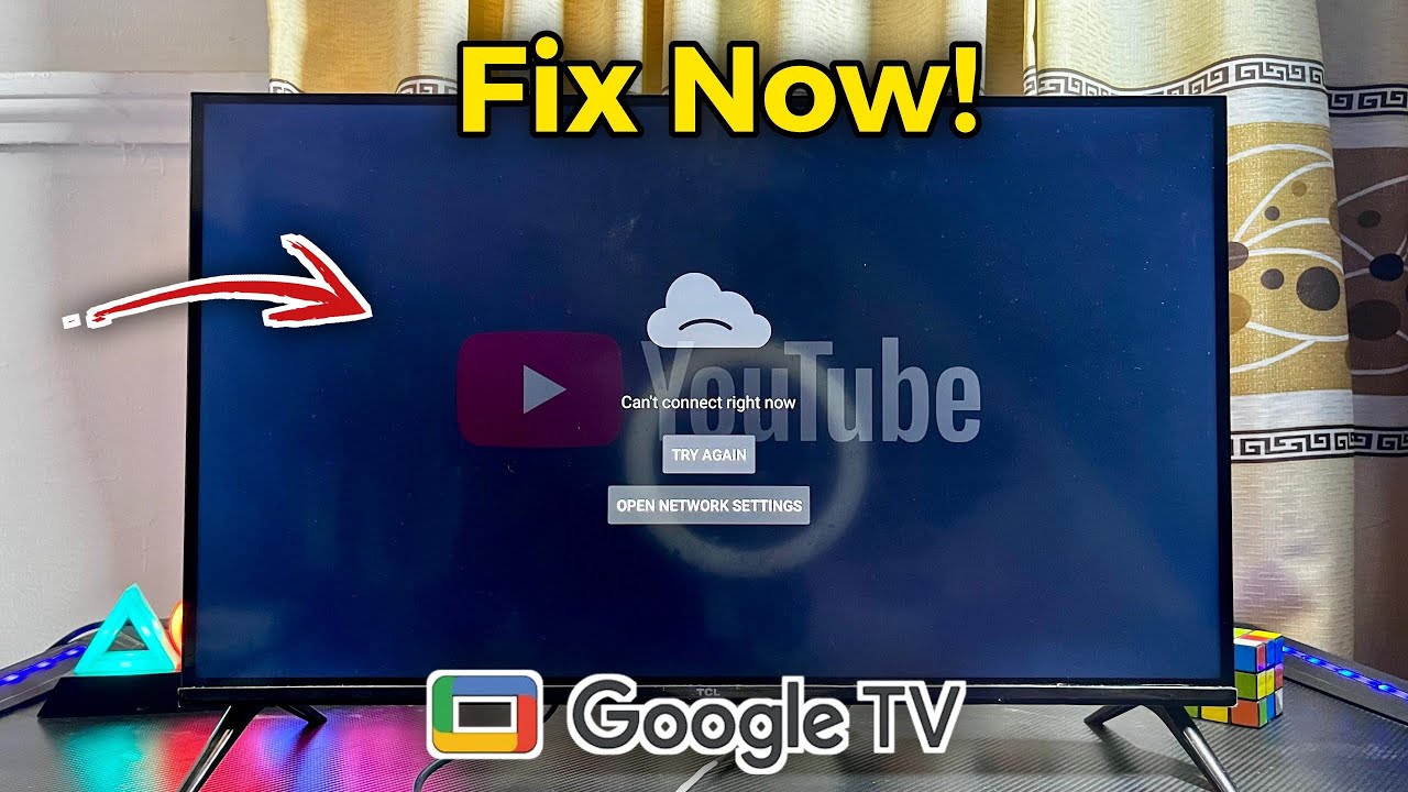 Youtube Can T Connect Right Now On Google Tv How To Fix Youtube