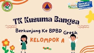 Kunjungan peserta didik kelompok A ke BPBD Gresik