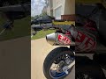 2020 Suzuki DRZ400SM with full Yoshimura carbon exhaust #motorcycle 🤯#exhaust #drz400sm