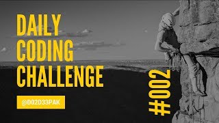 Daily Coding Challenge #002 - Larger of x^y or y^x
