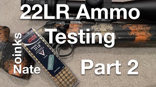 22LR Ammo Test Part 2: CCI Green Tag #czusa #22lr #targetshooting #ammunition #cci