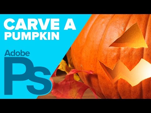 How to Carve a PUMPKIN in Photoshop for Halloween! How to Carve a PUMPKIN in Photoshop for Halloween!