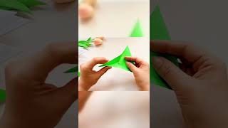 Cool twirling four-corner dart origami tutorial# DIY crafts#upcycling