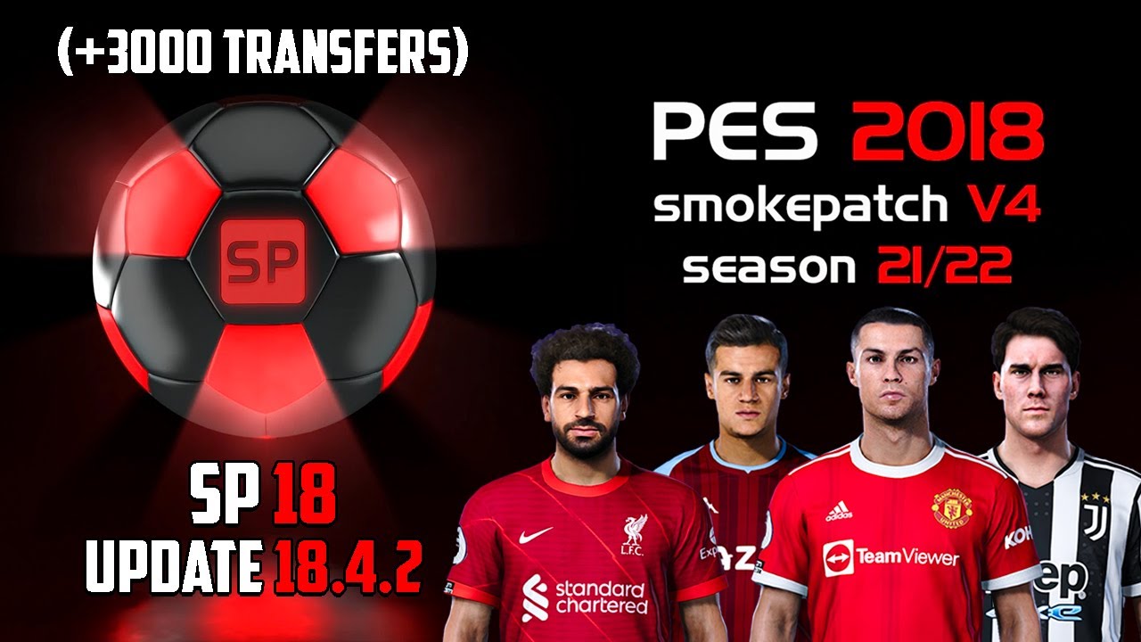 PES 2018 Smoke Patch 18.4.2 Official Update Review & Gameplay | Option ...