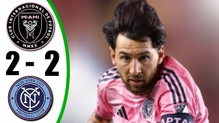 Inter Miami vs New York City 2-2 - All Goals \u0026 Highlights - 2025