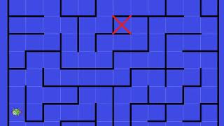 Left Hand Rule turtle maze solver demo