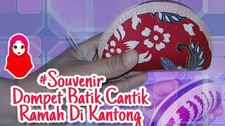 Dompet Batik Souvenir Catik Mumer