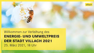 Verleihung Energie- und Umweltpreis der Stadt Villach 2021 - Gewinnerpräsentation | grenzenlos:grün
