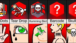 Comparison: Secret Tattoo Meanings