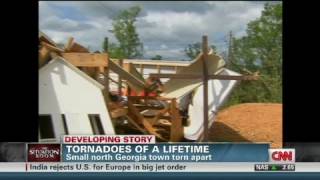 CNN: Tornado rips apart Ringgold, Georgia