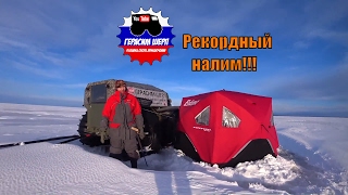 Рыбалка налима на Онего. Жесть! Мишка опять побил рекорд! д5 ч1