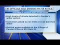 ne officials issue drinking water notice