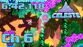 Celeste - Reflection (Ch 6) Speedrun in [6:42.118] (PB)