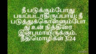 இன்றைய வேத வசனம் / Today's Bible Verse / 19.1.2025.