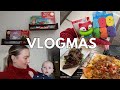 VLOGMAS 2024: christmas shopping for our baby + holiday date day + the best homemade pasta dinner!!!