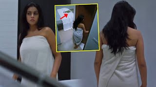 Poorna Bathroom Scene | Avunu Movie Scenes | Telugu Cinemas
