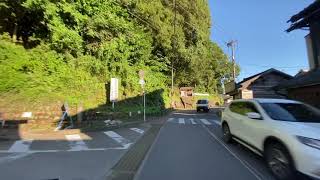 国道267号線　熊本県人吉市鬼木町から　西大塚町