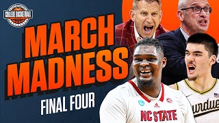 March Madness Final Four Preview & Predictions 🏀 | UConn, Alabama, Purdue, NC St