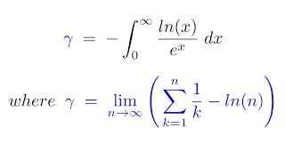 An Euler-Mascheroni constant equality proof