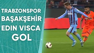 GOL Edin Visca Trabzonspor 1- 0  Başakşehir (Ziraat Türkiye Kupası Çeyrek Final) / 28.02.2024