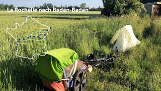 Fahrradtour von La Rochelle nach Deutschland. 1000km quer durch Frankreich 2021