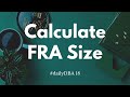 Calculate FRA Size in Oracle | #dailyDBA 18