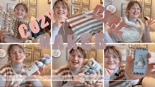 Cozy Girl Makes Podcast Ep.16: gift knits, new cast ons, and Christmas!