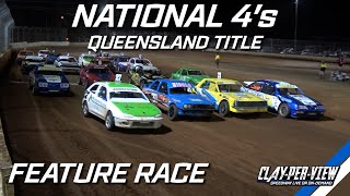 National 4's | Queensland Title - Gympie - 4th Mar 2023 | Clay-Per-View Highlights