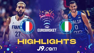 France 🇫🇷 - Italy 🇮🇹 | Quarter-Final | Game Highlights - FIBA #EuroBasket 2022
