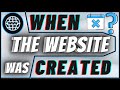 How To Find When A Website Was Published | Check Website Date Of Creation