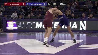141 LBs: #7 Mitch McKee (Minnesota) vs. Alec McKenna (Northwestern)