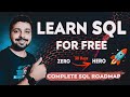 How to Learn SQL for Free - ZERO to HERO🚀 | Complete SQL Roadmap