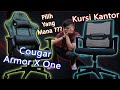 KURSI GAMING vs KURSI KANTOR? Lebih nyaman mana? Review COUGAR ARMOR ONE X