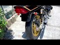 kawasaki zrx400 zr400e × pretty racing full exhaust muffler／プリティーレーシング製4 2 1フルエキゾーストマフラーを装備（3550）