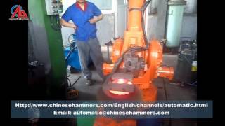 Anyang automatic forging press line with forging robot forging gear rings