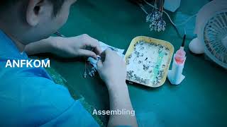 Anfkom Fiber Optic patch cord production