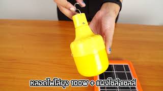 IWACHI หลอดไฟไล่ยุง 100W โซล่าเซลล์